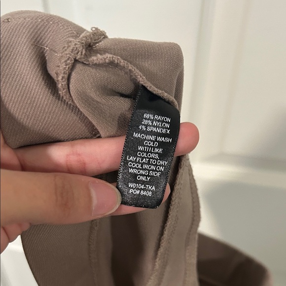 Betabrand Tan Yoga Pants - Picture 5 of 6